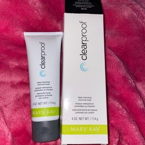 Mary Kay Clearproof Charcoal Mask - Gray and White